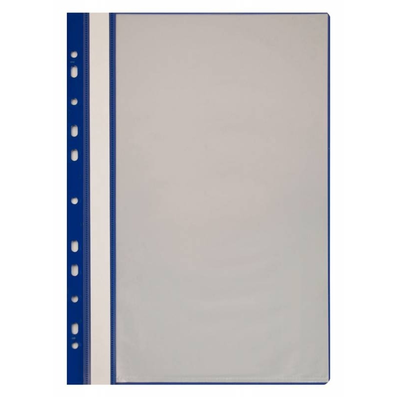 Папка-скоросшиватель Бюрократ -PS20BLUE A4. пластик ,  синий