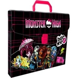 Портфель А4 пластик Monster High
