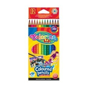 Акварельные цветные карандаши + brush 12цветов