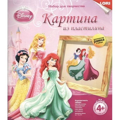 Картина из пластилина Disney 