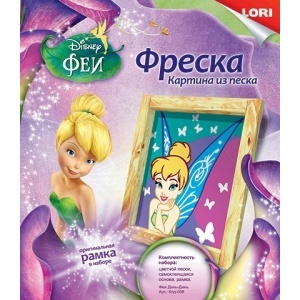 Фреска. Картина из песка. Disney 