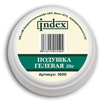 Гелевый увлажнитель для пальцев INDEX 20гр